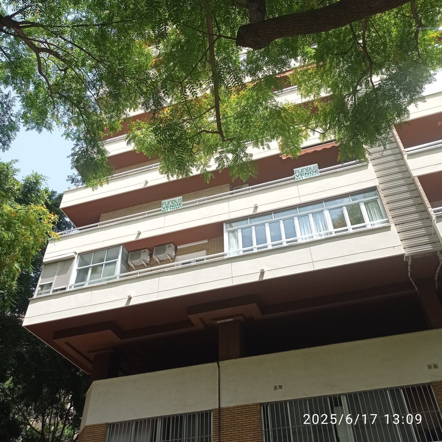 Exterior view of Flat for sale in Málaga Capital  with Air Conditioner and Terrace