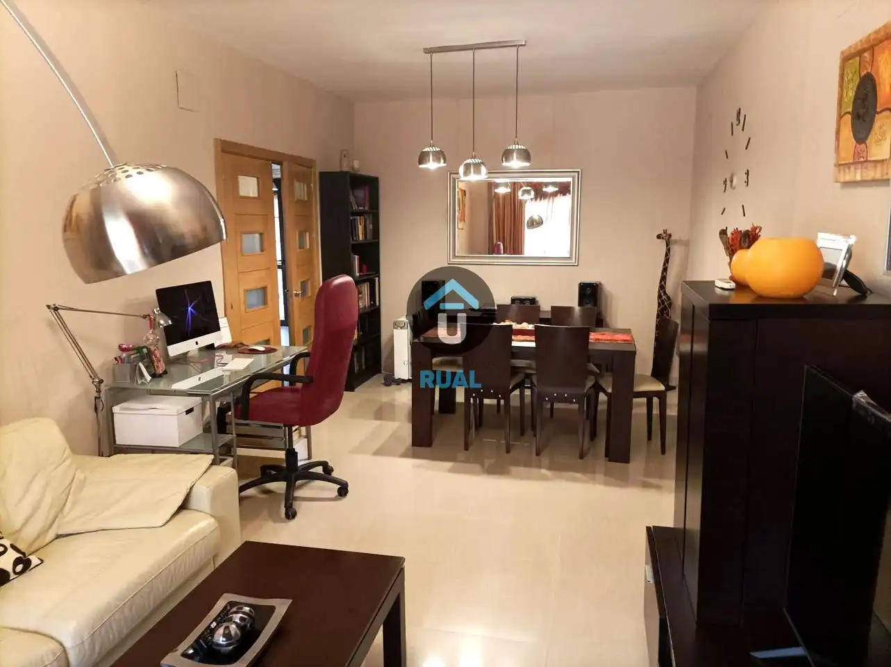 Sala de estar de Casa o chalet en venta en Mairena del Aljarafe con Aire acondicionado, Jardín privado y Terraza