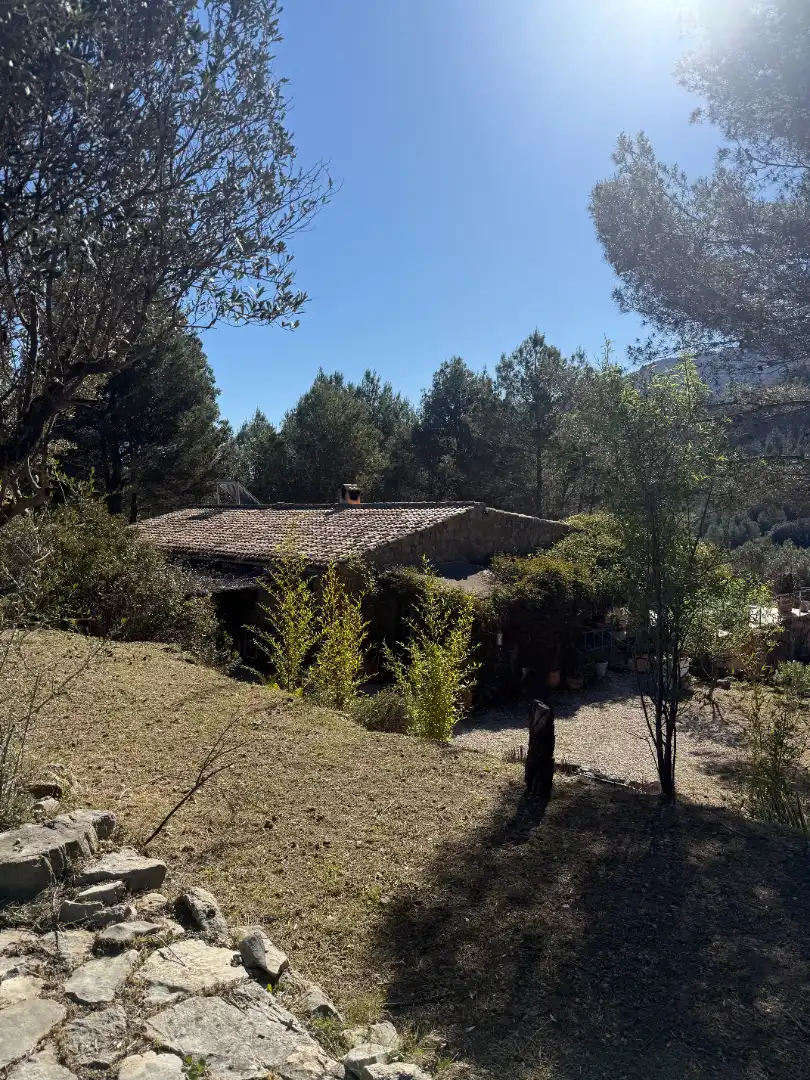 Exterior view of Country homes for sale in Castell de Castells  with Air Conditioner, Heating and Private garden