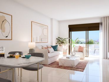 Penthouse mit Pool zum Verkauf in Estepona Pueblo
