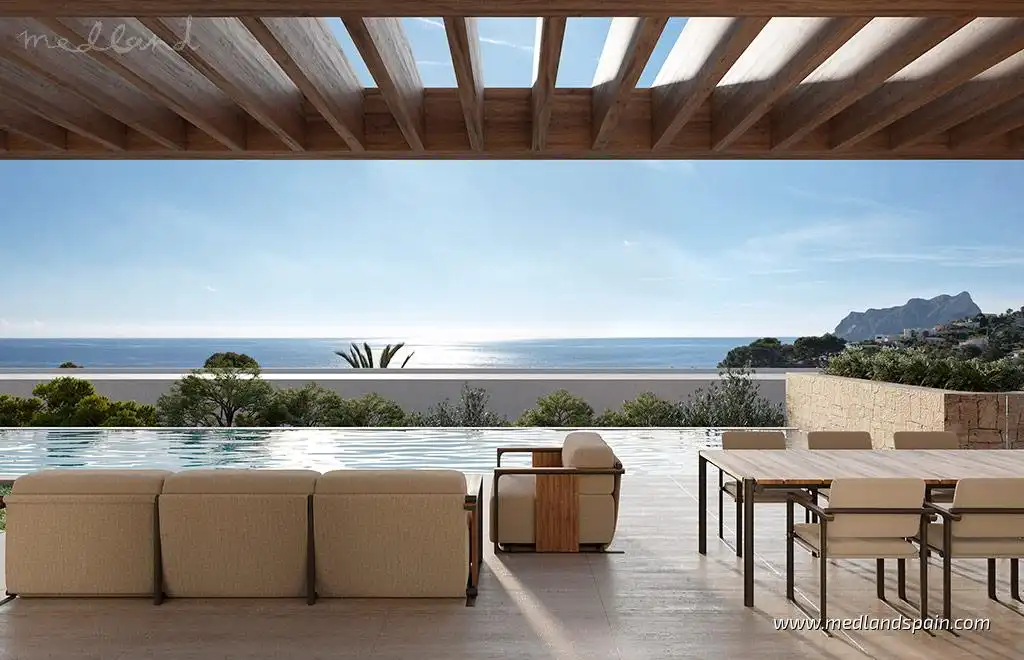 Chalet con piscina en venta en La Fustera