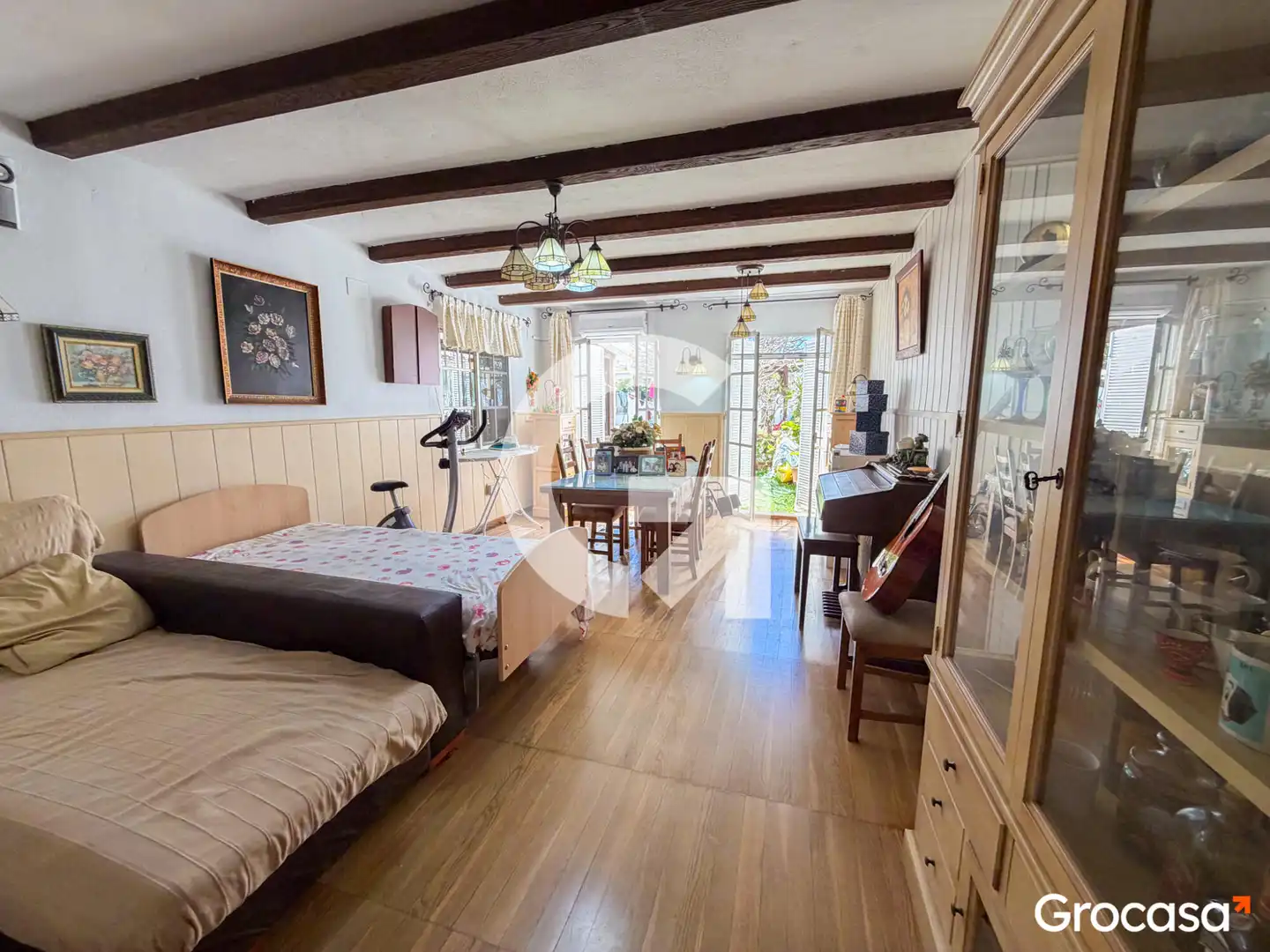 Sala de estar de Casa o chalet en venta en Rincón de la Victoria con Aire acondicionado, Jardín privado y Terraza