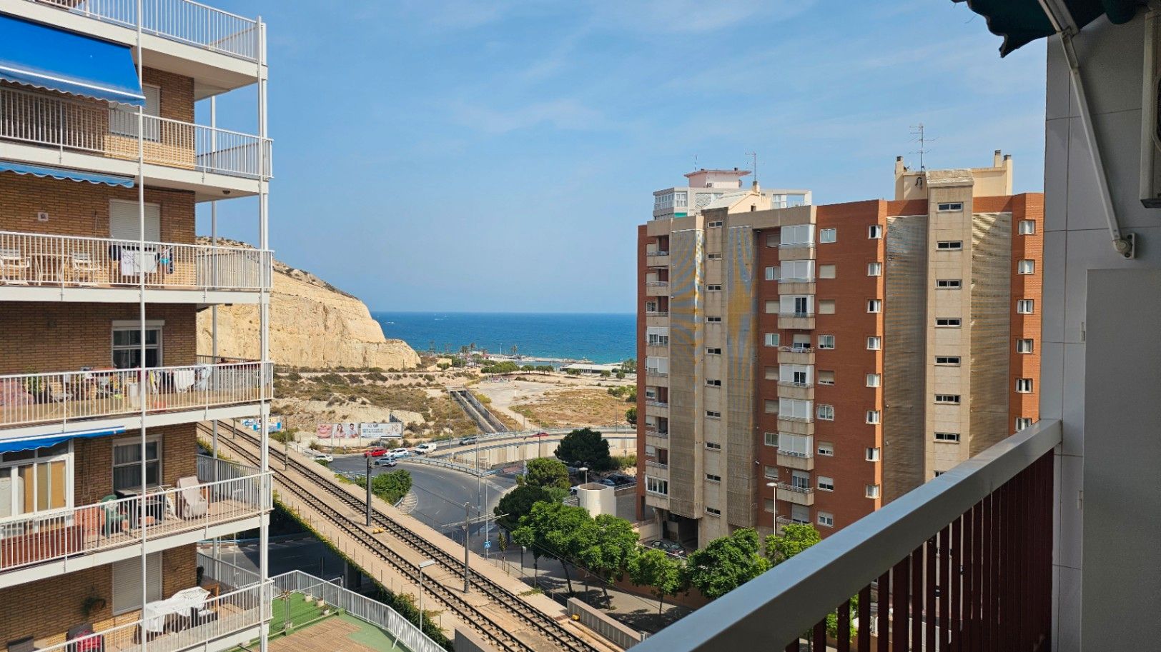 Vista exterior de Pis de lloguer en Alicante / Alacant amb Aire condicionat, Calefacció i Terrassa