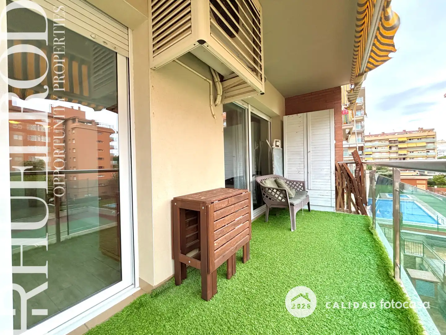 Terraza de Piso en venta en Santa Susanna con Aire acondicionado, Calefacción y Parquet