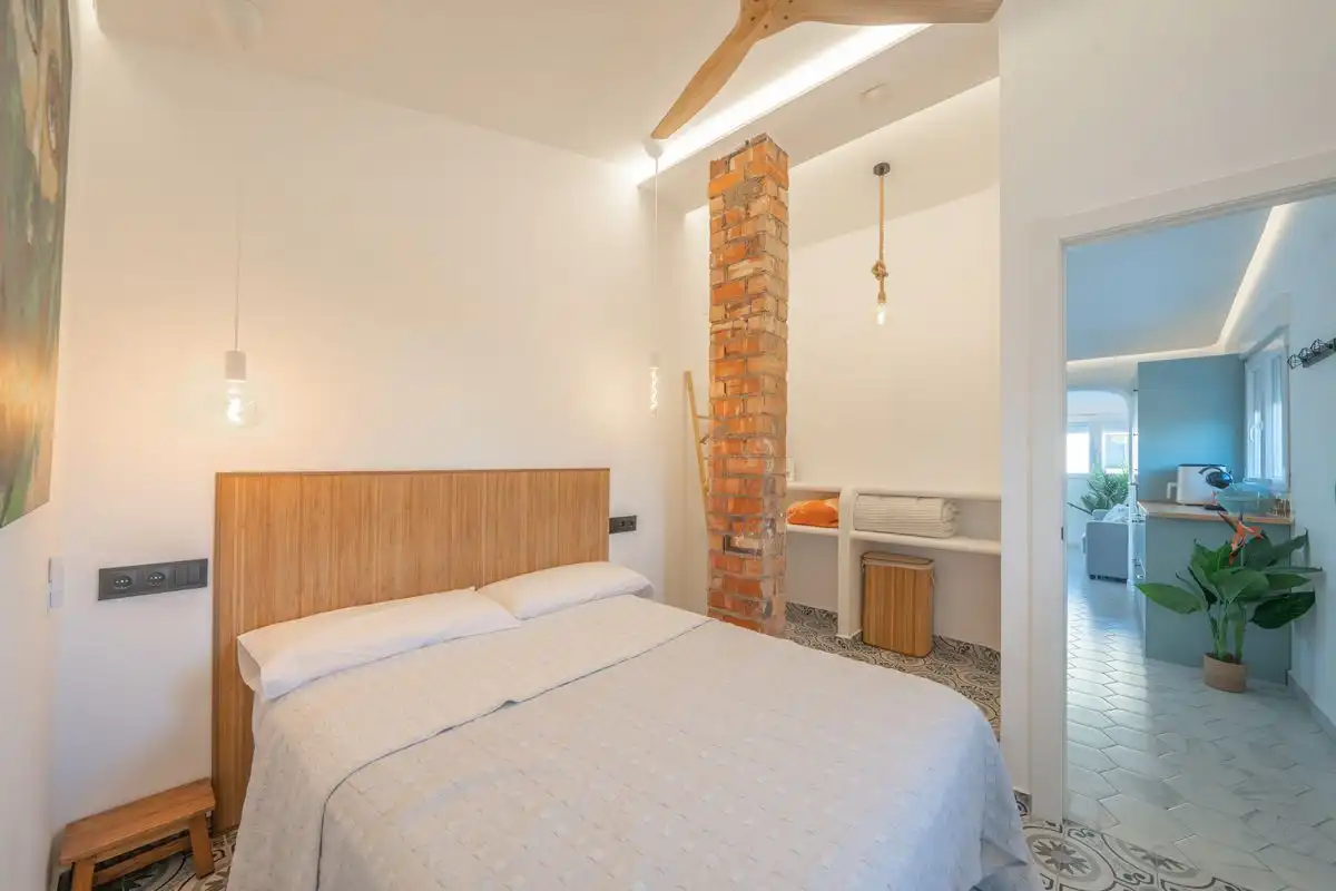 Bedroom of Houses for sale in Oliva  with Air Conditioner, Heating and Private garden