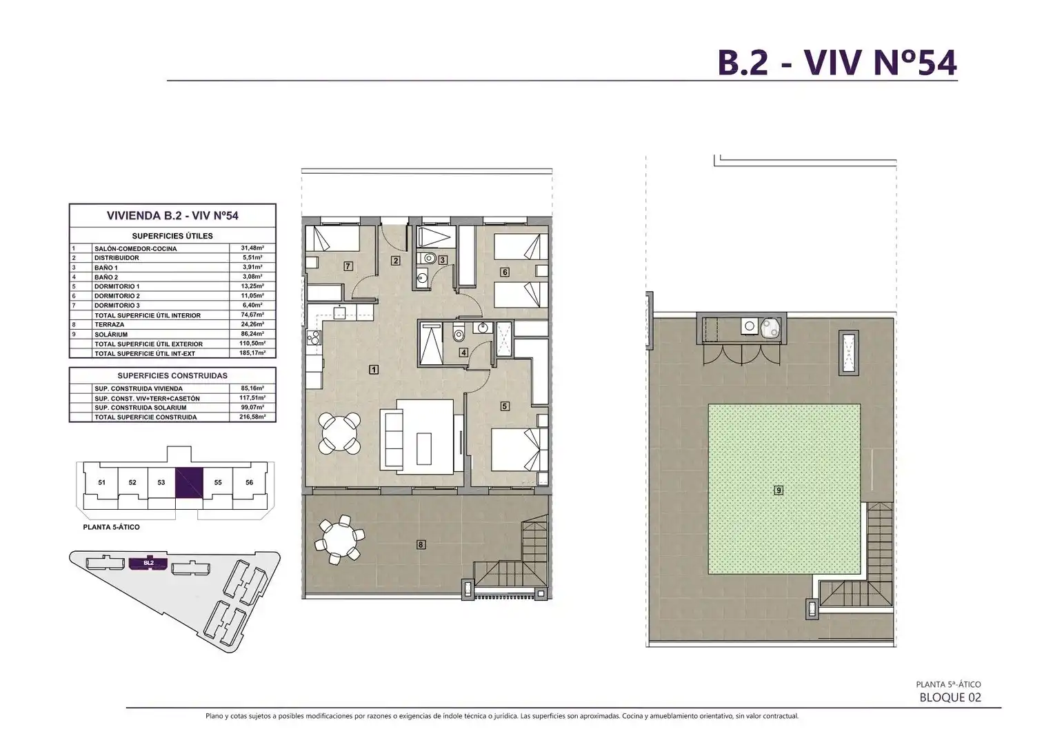 Àtic amb piscina en venda a Nueva Torrevieja - Aguas Nuevas, imagen 54