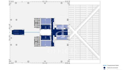 Foto 2 de Oficina de alquiler en P.º de la Castellana, 216, Castilla,  Madrid Capital