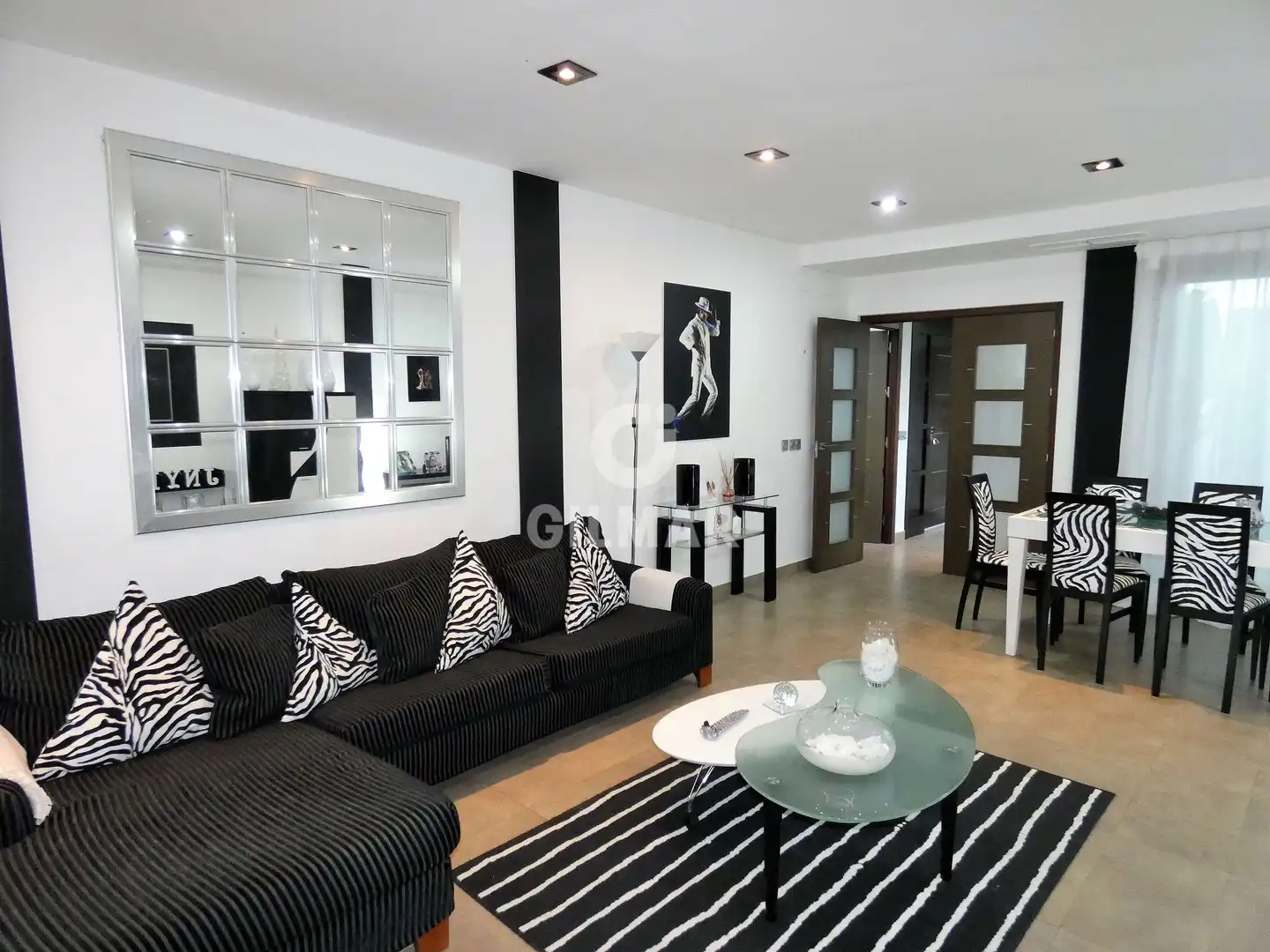 Living room of Houses for sale in Jerez de la Frontera  with Heating, Private garden and Swimming Pool