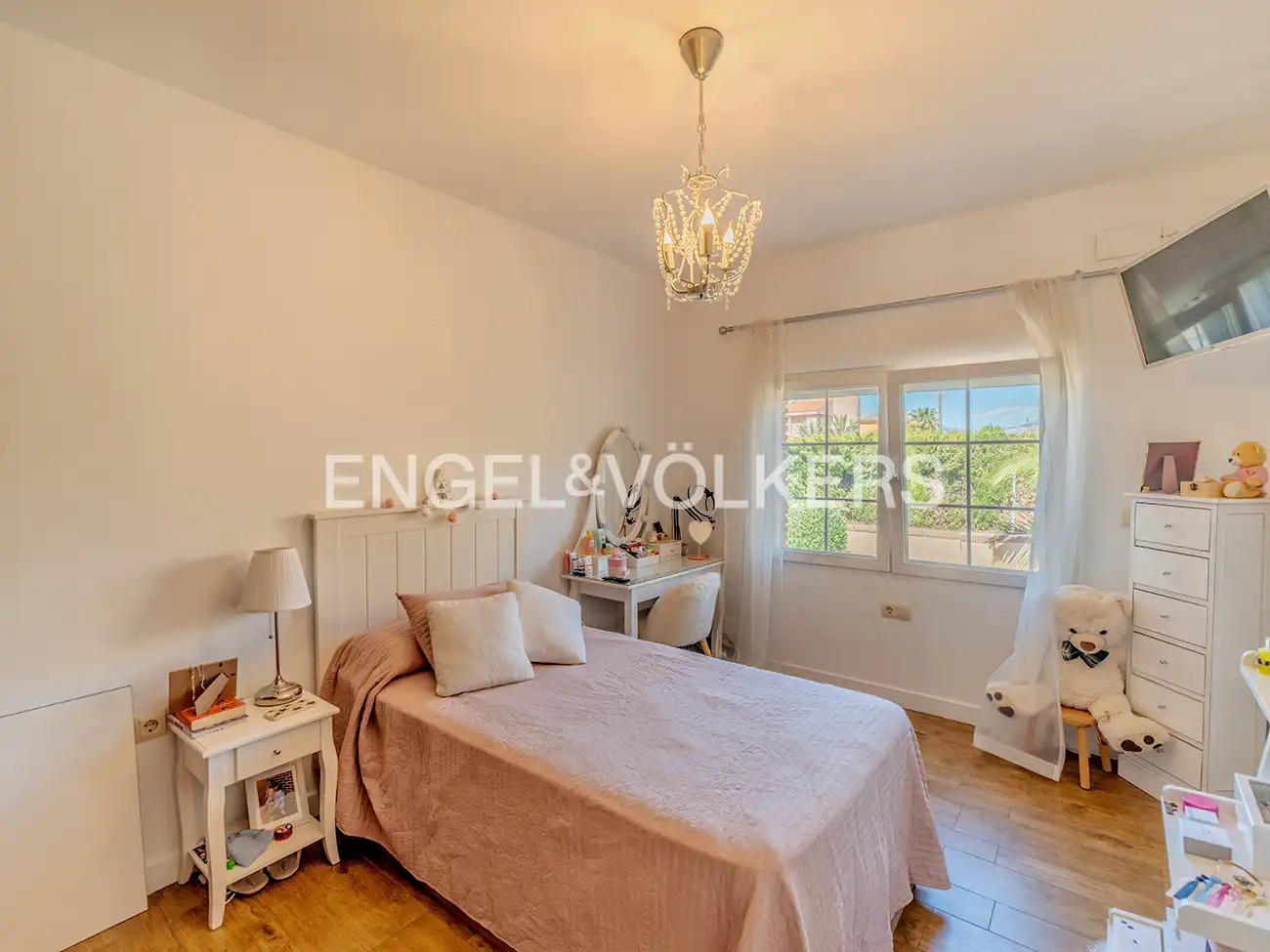 Bedroom of Houses for sale in San Vicente del Raspeig / Sant Vicent del Raspeig  with Air Conditioner, Heating and Private garden