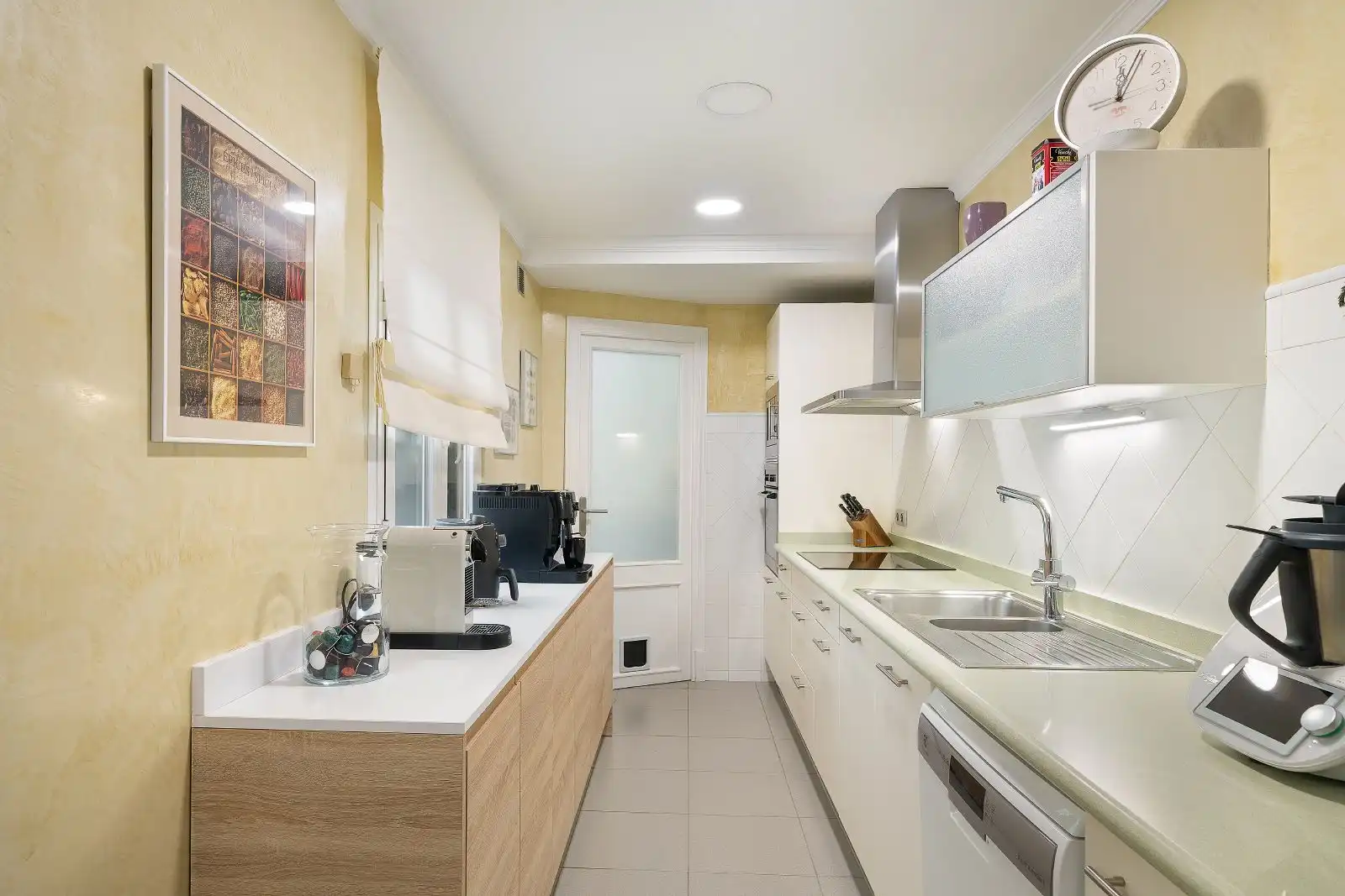 Cocina de Apartamento en venta en  Palma de Mallorca con Aire acondicionado, Calefacción y Parquet