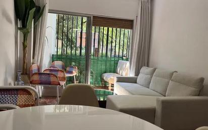 Exterior view of Flat to rent in  Madrid Capital  with Air Conditioner, Heating and Terrace