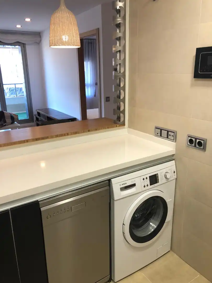 Cocina de Apartamento de alquiler en Las Rozas de Madrid con Aire acondicionado, Calefacción y Terraza