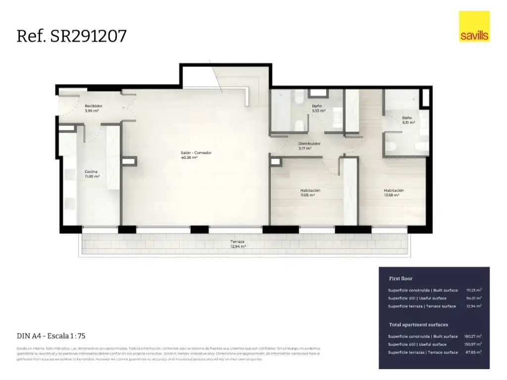 Attic for sale in Barcelona  with Air Conditioner, Terrace and Swimming Pool