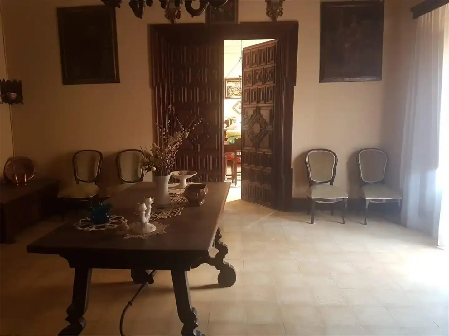 Menjador de Pis en venda en Cretas amb Jardí privat i Balcó