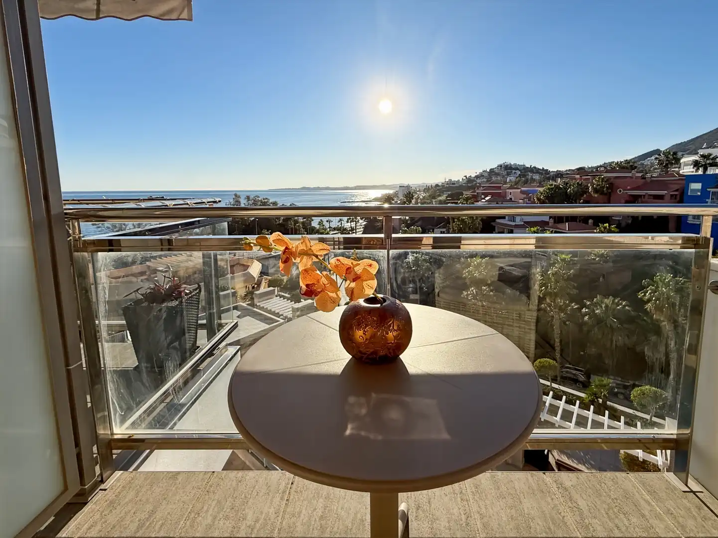 Terrace of Flat for sale in Benalmádena  with Air Conditioner, Furnished and Oven