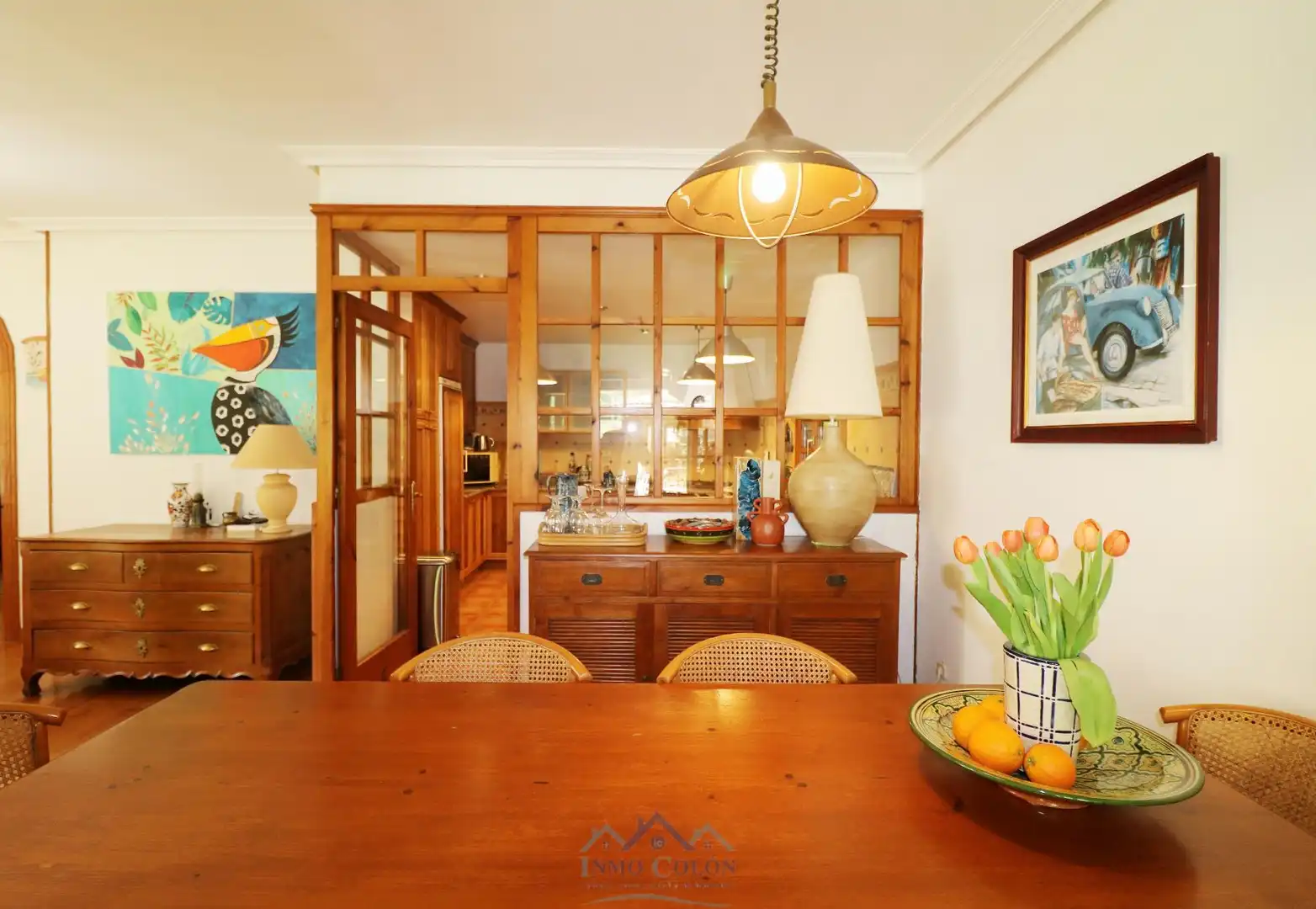 Dining room of Houses for sale in Etxalar  with Heating, Terrace and Storage room
