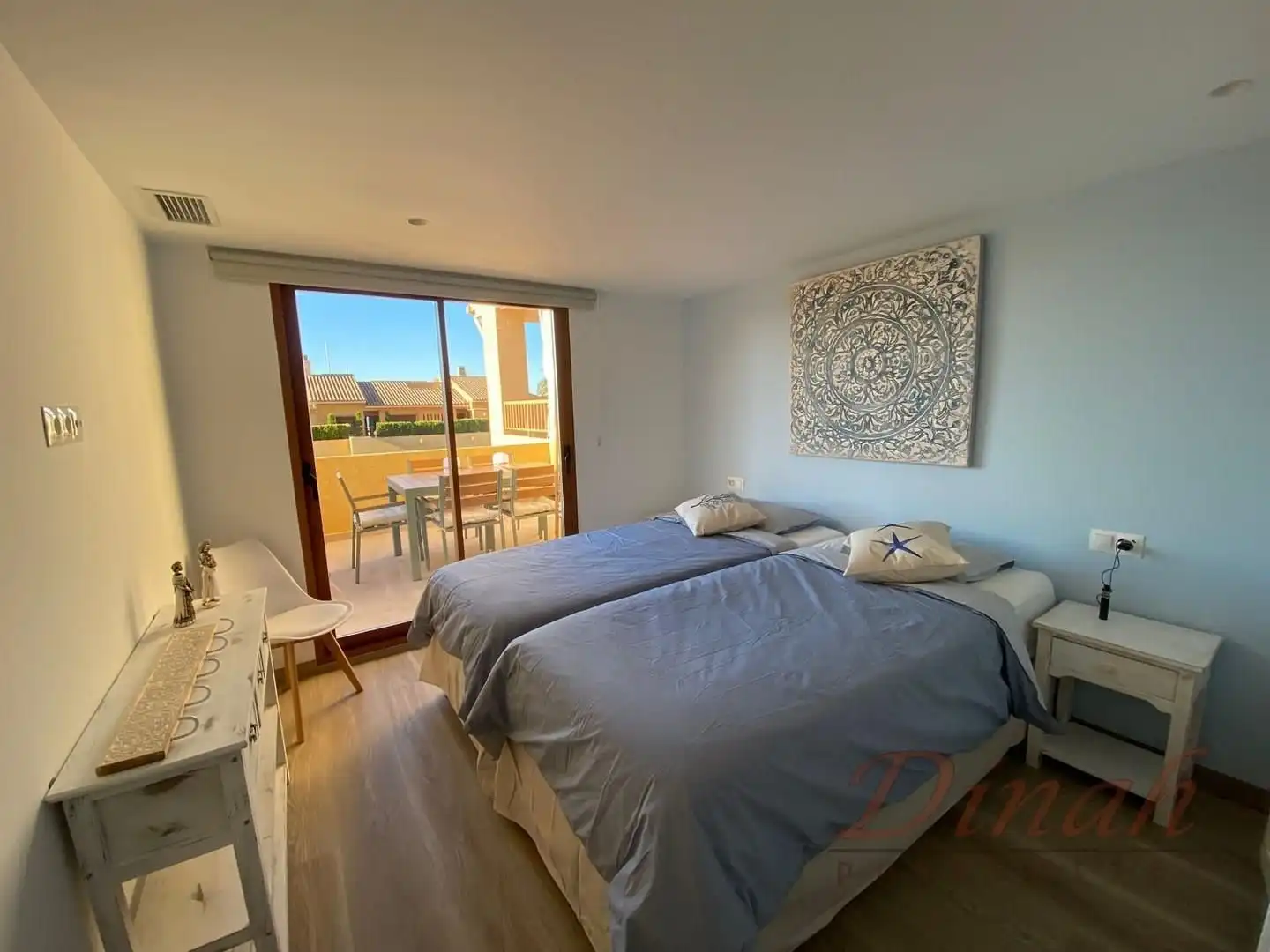 Bedroom of Apartments for rent in Altea  with Air Conditioner, Heating and Terrace