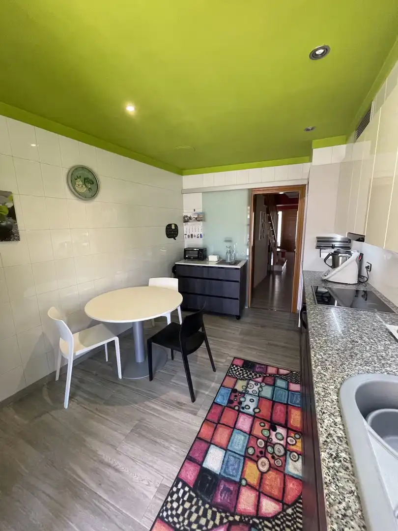 Cocina de Casa adosada en venta en Porqueres con Aire acondicionado, Terraza y Balcón