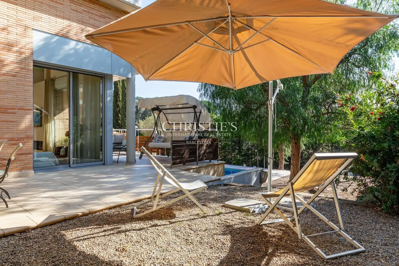 Terraza de Casa o chalet en venta en Vallromanes con Calefacción, Jardín privado y Terraza