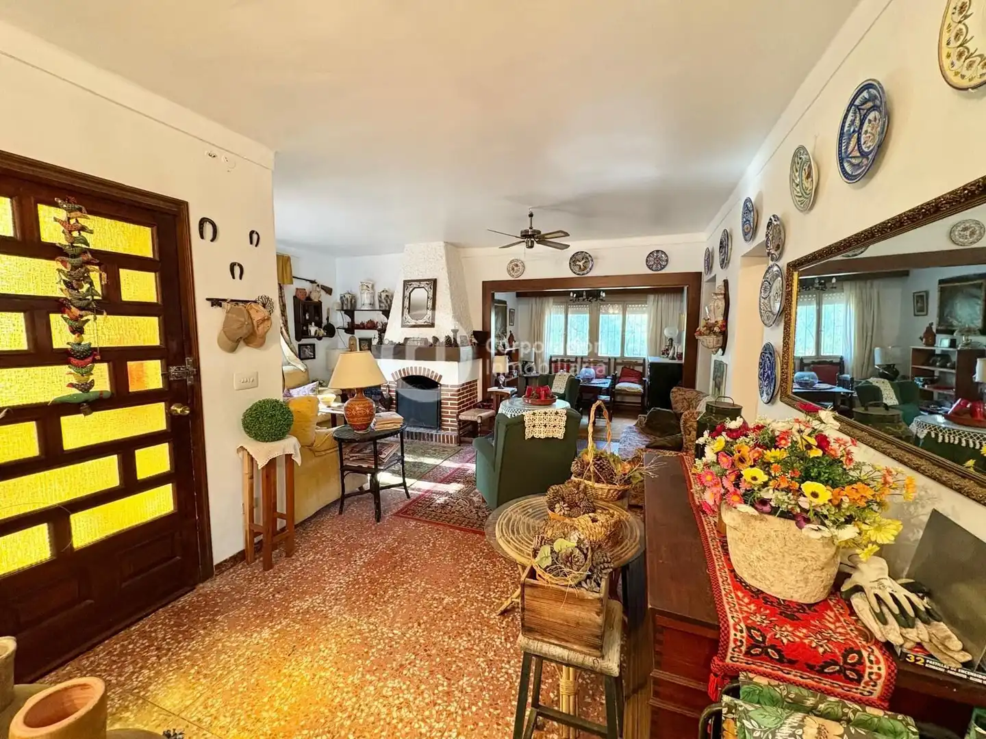 Living room of Houses for sale in Lorca  with Heating, Storage room and Swimming Pool
