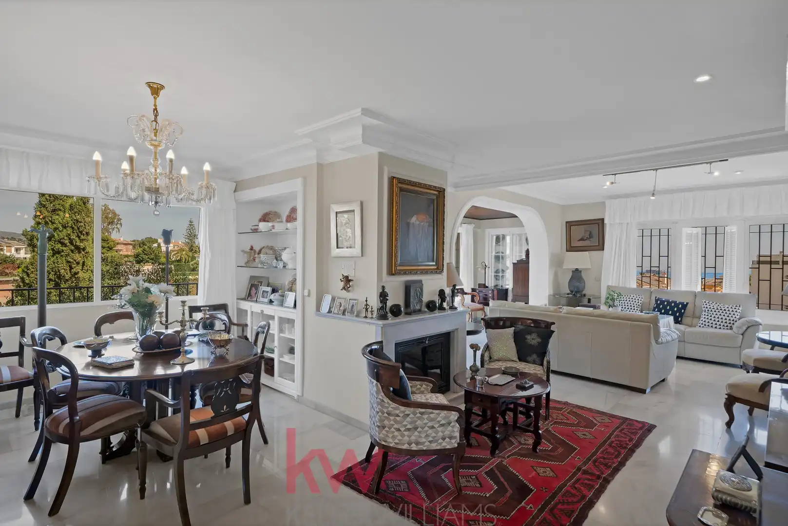Comedor de Casa o chalet en venta en Málaga con Aire acondicionado, Calefacción y Jardín privado