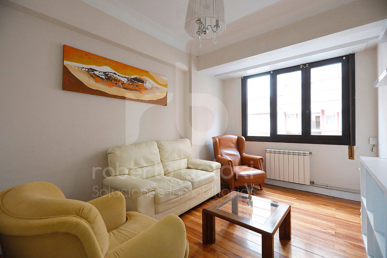 Living room of Flat for sale in Irun   with Heating and Balcony