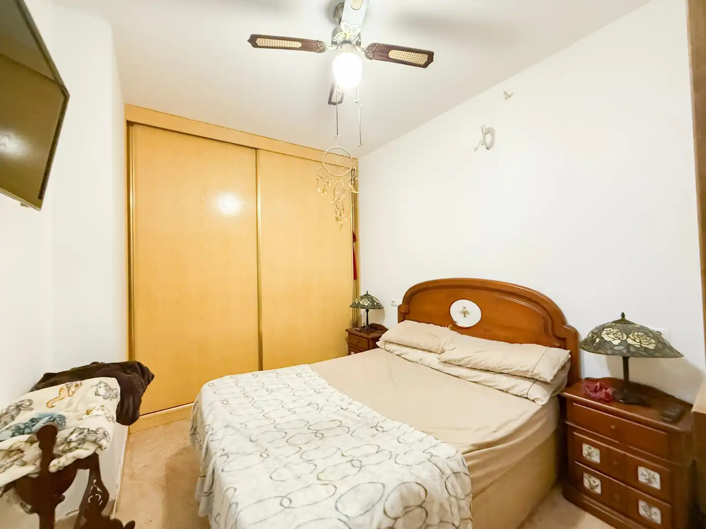 Schlafzimmer von Erdgeschoss zum Verkauf in Águilas mit Abstellraum, Möbliert und Ofen