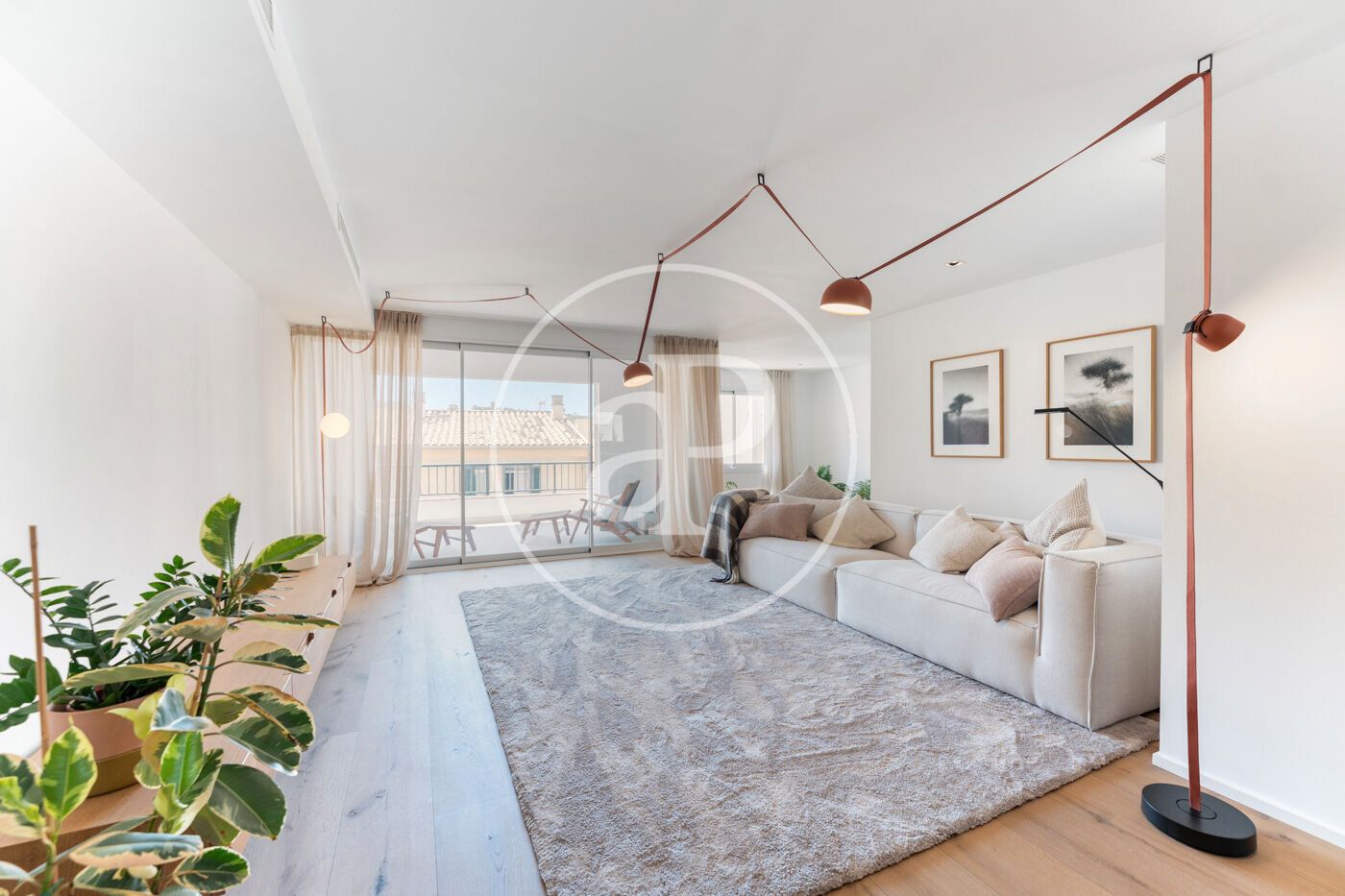 Sala d'estar de Pis en venda en  Palma de Mallorca amb Aire condicionat, Calefacció i Terrassa