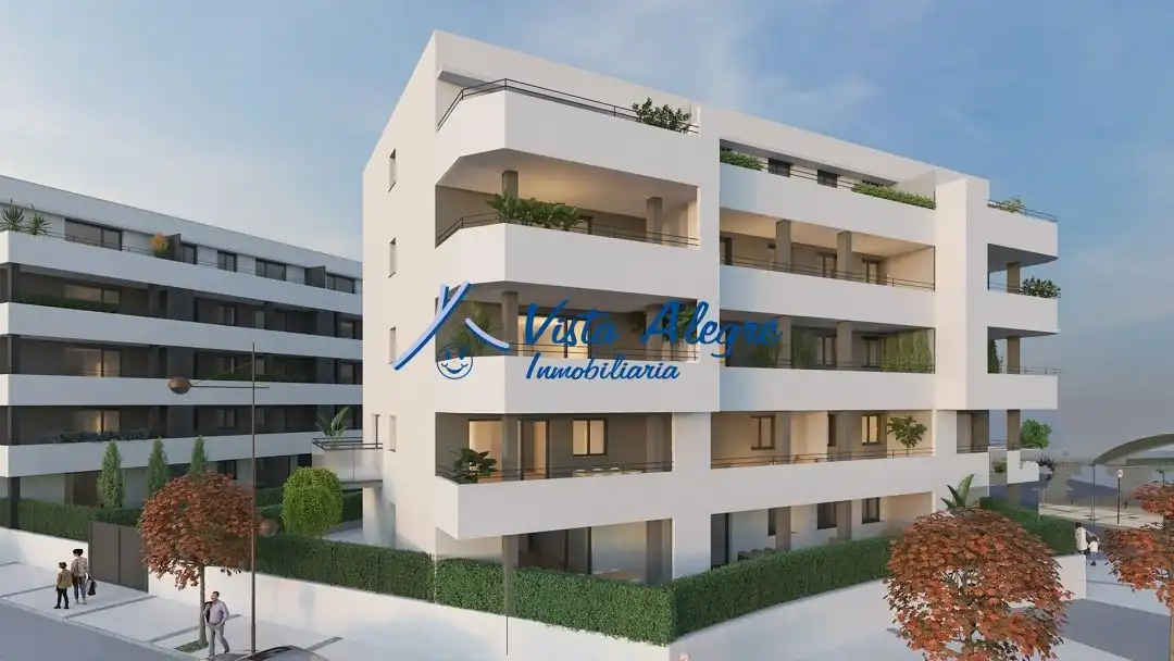 Vista exterior de Piso en venta en Haro con Calefacción, Parquet y Terraza