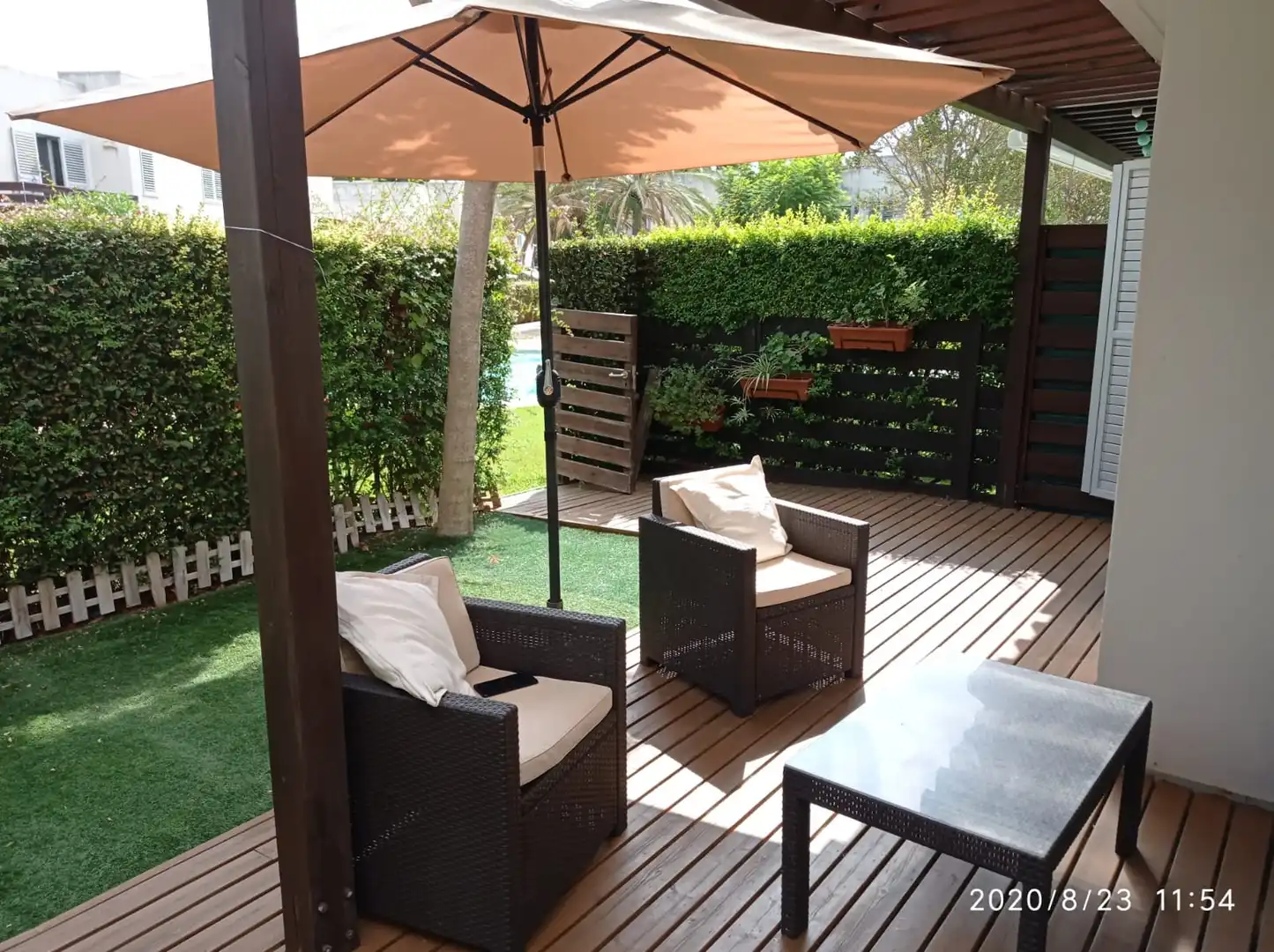 Terraza de Casa adosada en venta en Mont-roig del Camp con Aire acondicionado, Jardín privado y Terraza