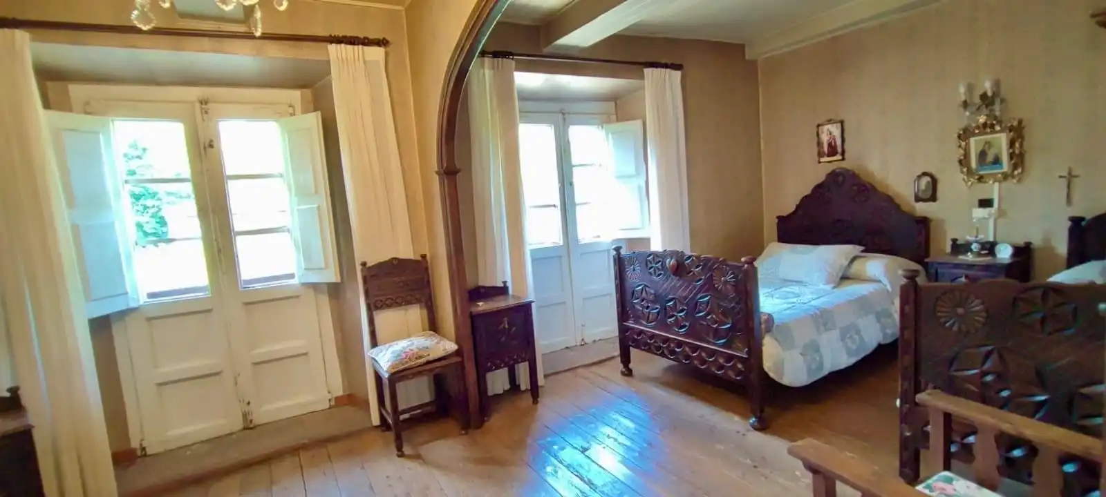 Habitación de Casa o chalet en venta en Llanes con Calefacción y Jardín privado