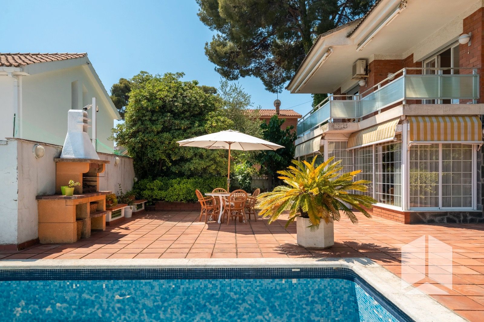 Piscina de Casa o xalet en venda en Castelldefels amb Terrassa, Piscina i Balcó
