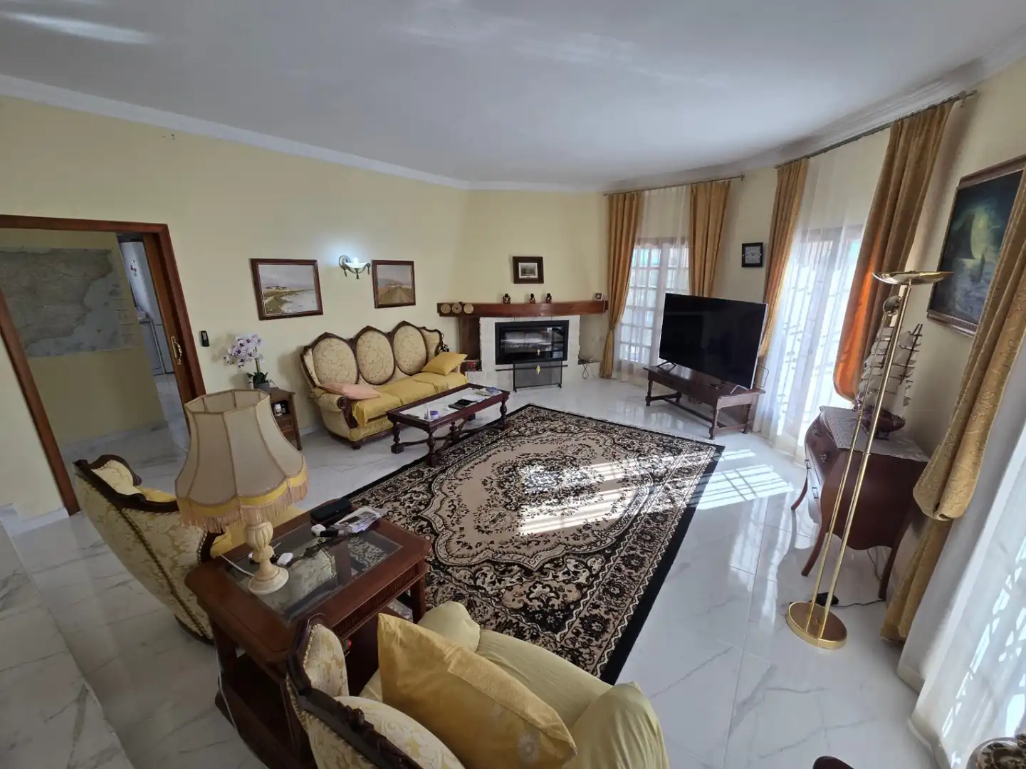 Sala d'estar de Casa o xalet en venda en Calpe / Calp