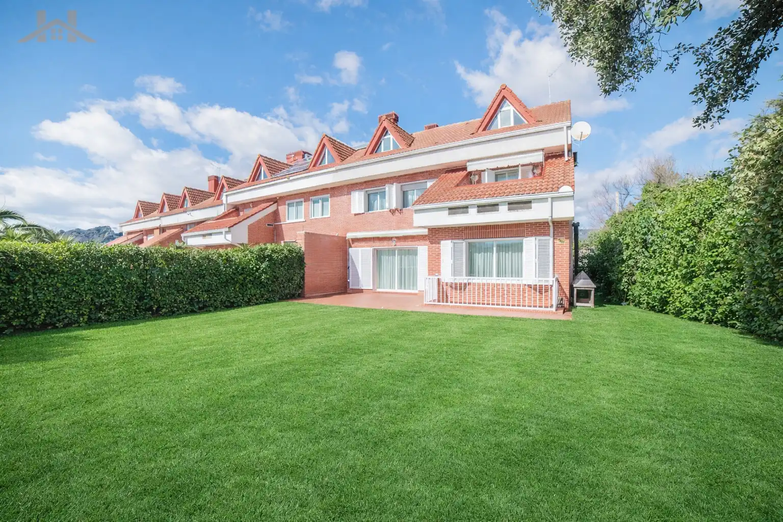 Jardí de Casa adosada en venda en Las Rozas de Madrid