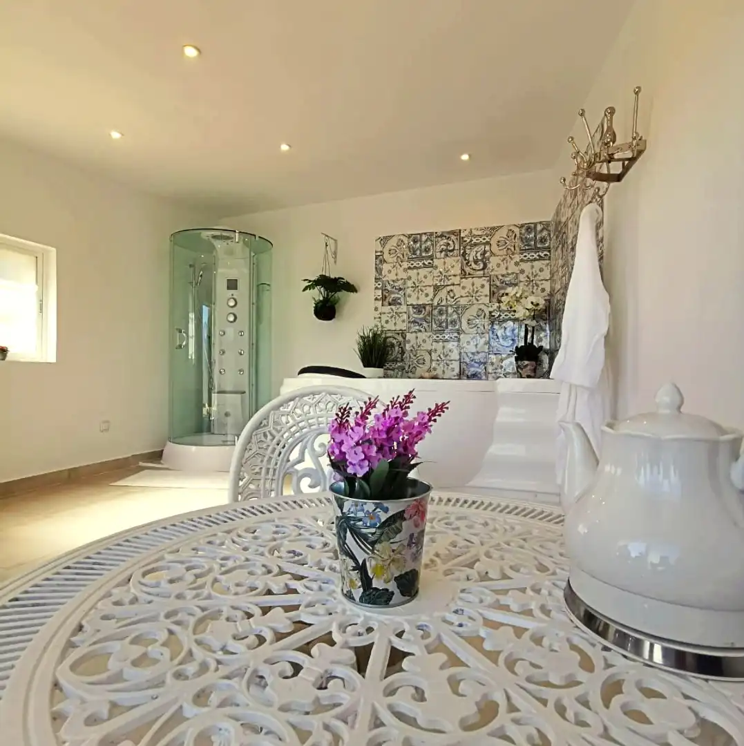Baño de Casa o chalet en venta en Acebo con Aire acondicionado, Calefacción y Jardín privado