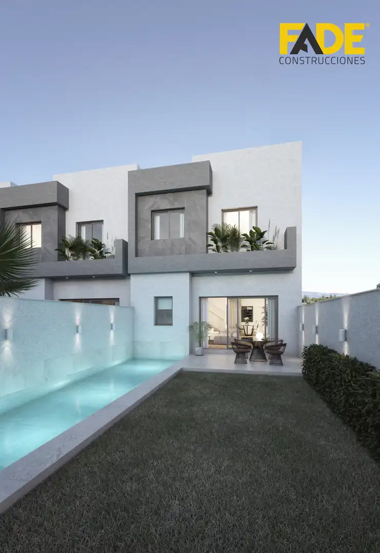 Jardín de Casa adosada en venta en Churriana de la Vega con Jardín privado, Trastero y Piscina