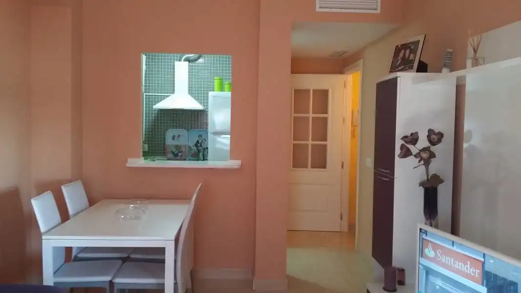 Küche von Wohnung zum Verkauf in Almería mit Klimaanlage und Möbliert