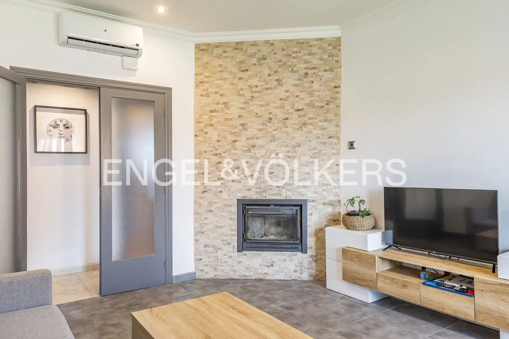Wohnzimmer von Wohnung zum Verkauf in Navàs mit Heizung