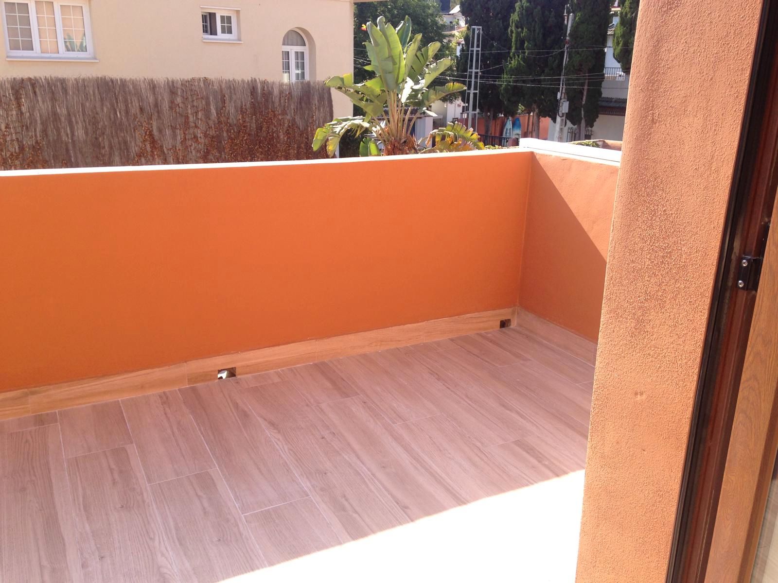Balcony of House or chalet to rent in Málaga Capital  with Air Conditioner, Terrace and Oven