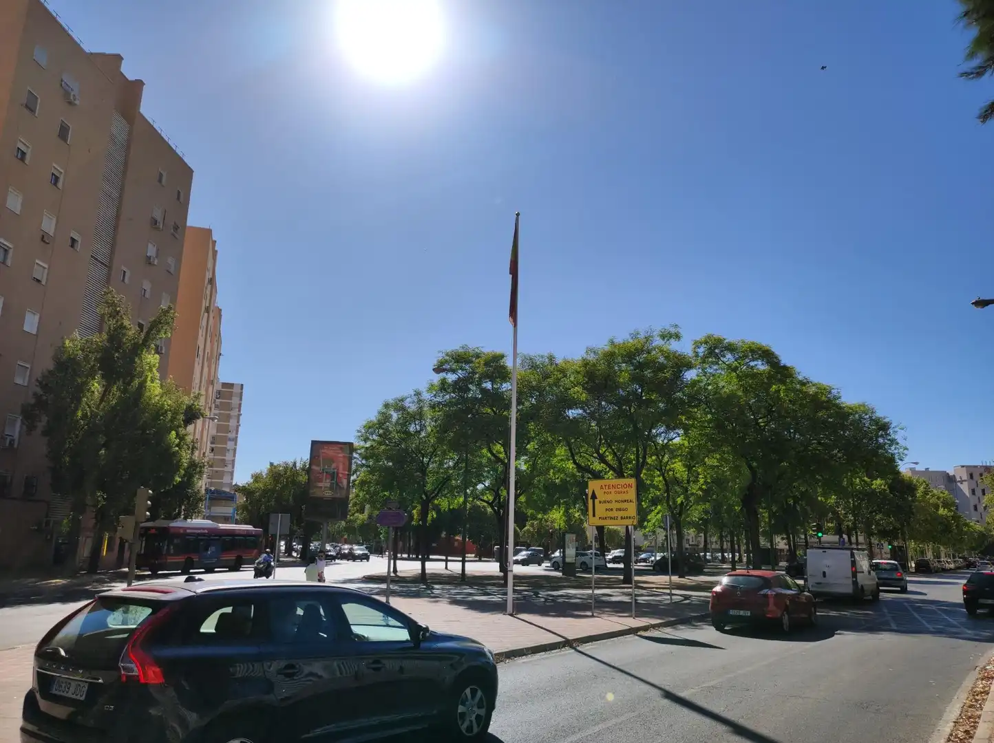 Vista exterior de Pis de lloguer en Sevilla amb Balcó