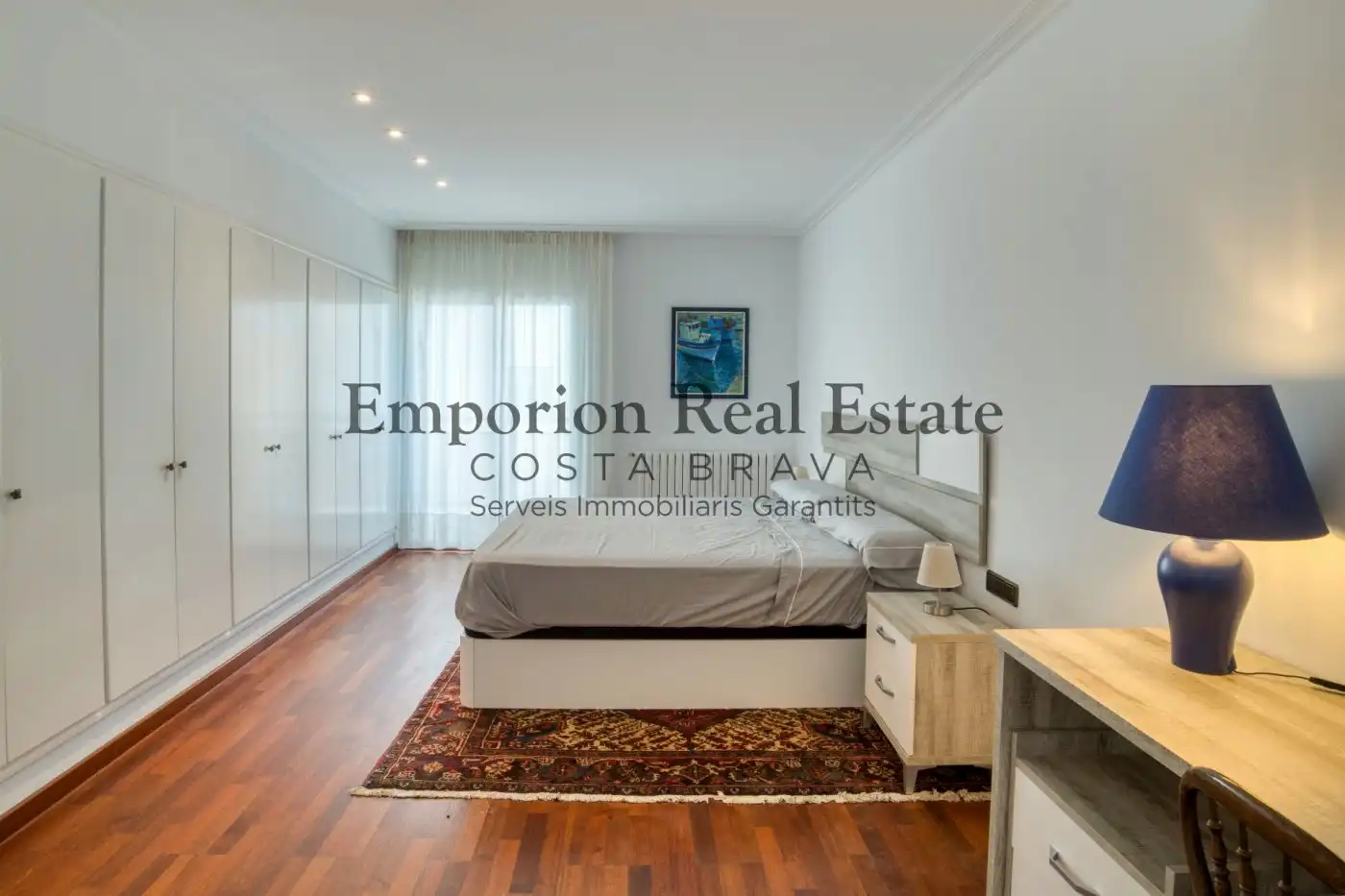Bedroom of Flat for rent in Palamós  with Air Conditioner, Terrace and Furnished