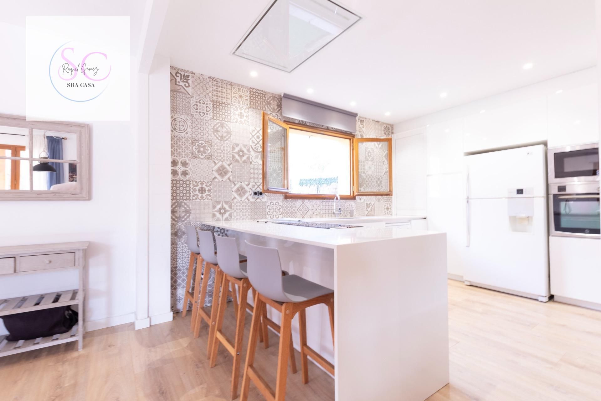 Cuina de Casa adosada en venda en Santa Cristina d'Aro amb Calefacció, Jardí privat i Parquet