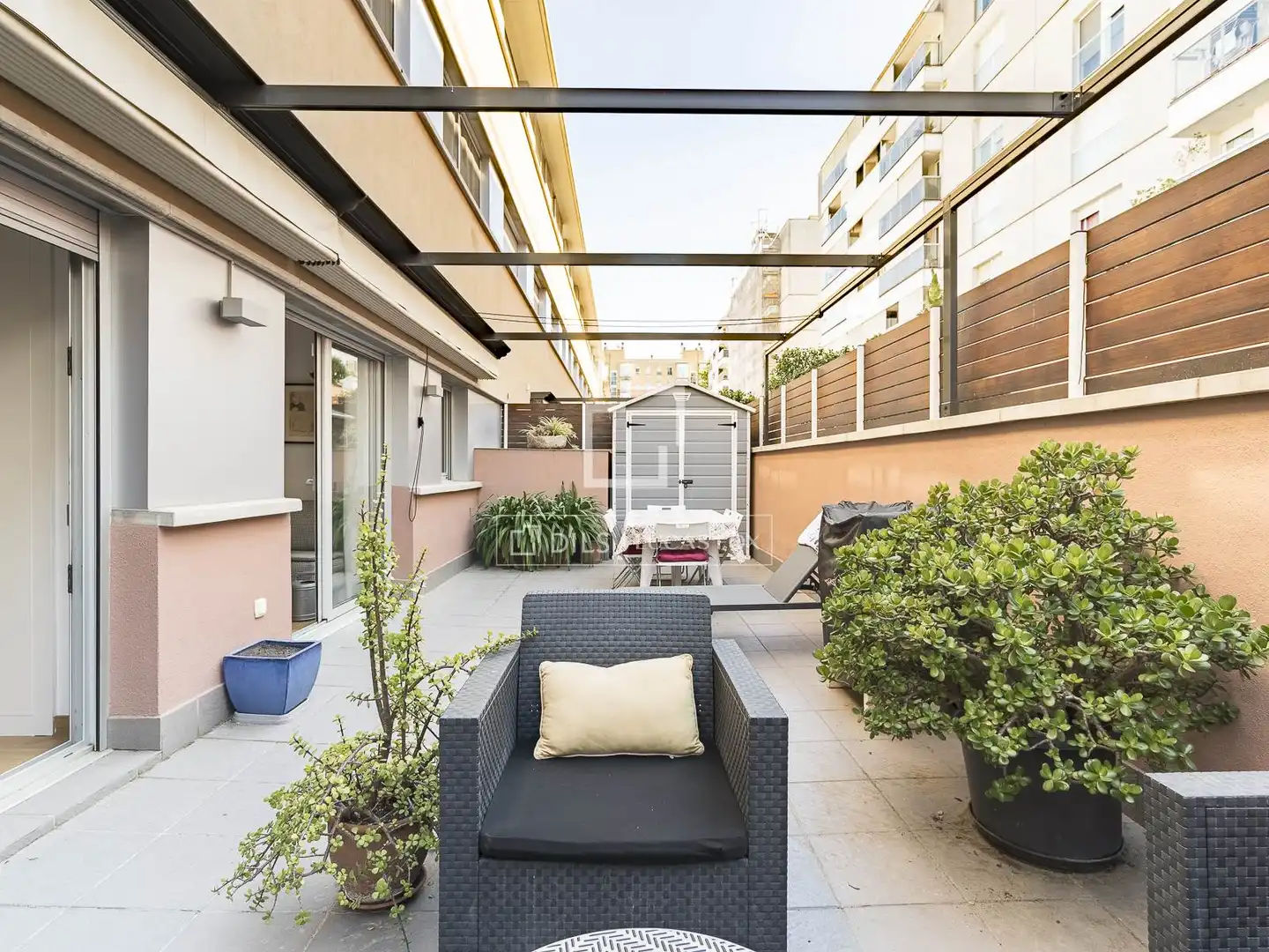 Terrace of Flat for sale in Barcelona  with Air Conditioner, Terrace and Storage room