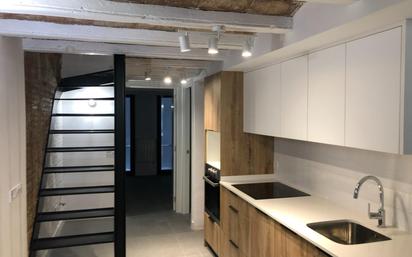 Kitchen of Planta baja for sale in  Barcelona Capital  with Air Conditioner and Heating