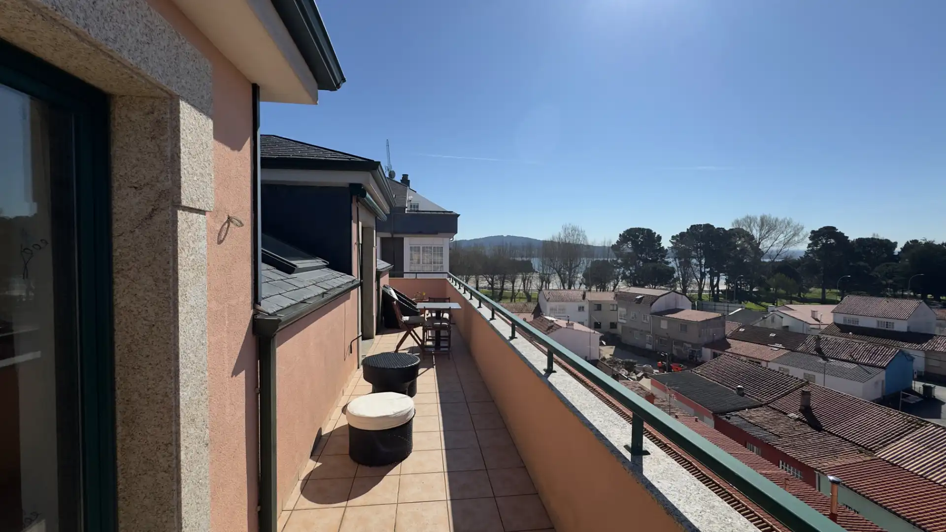 Terrace of Attic for sale in Ares  with Parquet flooring, Terrace and Furnished