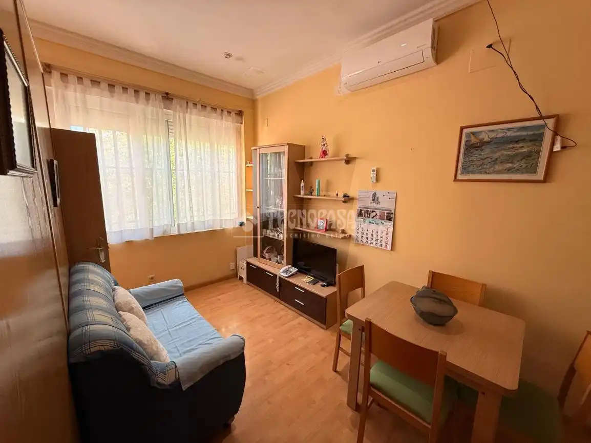 Wohnzimmer von Wohnung zum Verkauf in Madrid mit Klimaanlage, Möbliert und Haustechnik