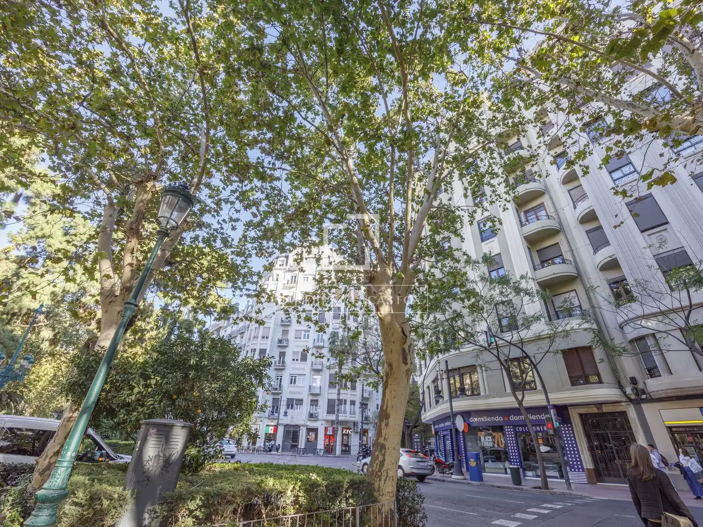 Exterior view of Flat for rent in Valencia  with Air Conditioner, Heating and Balcony