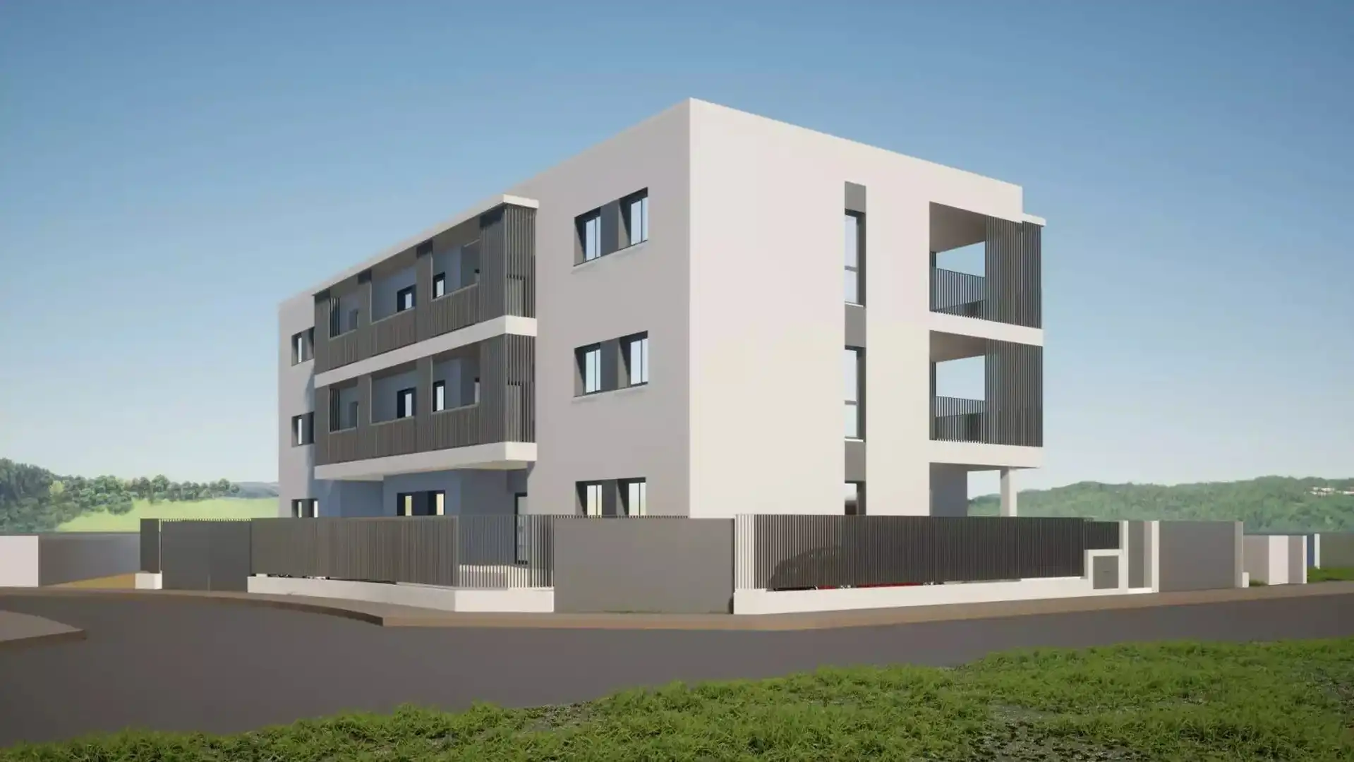 Vista exterior de Piso en venta en Colera con Parquet y Balcón