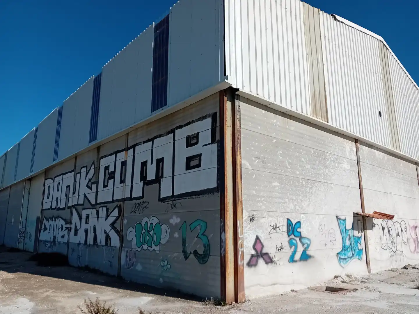 Exterior view of Industrial buildings for sale in Puertollano