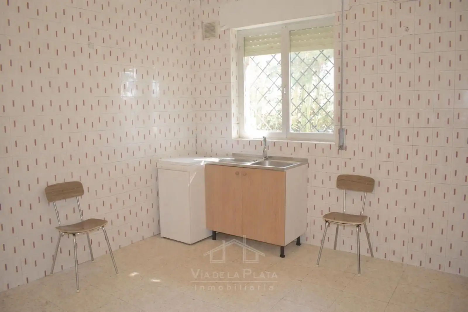 Cocina de Casa o chalet en venta en Villoria con Calefacción, Jardín privado y Terraza